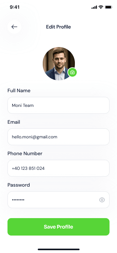 Ka Macaash App — Update Profile
